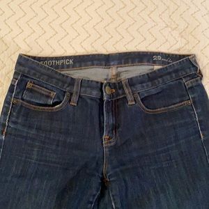 J. Crew Toothpick Ankle Denim